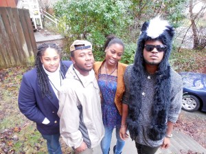 Kiara Redd-Martin, Richard Spears, Kishara Joy Griffin, and Malcolm 