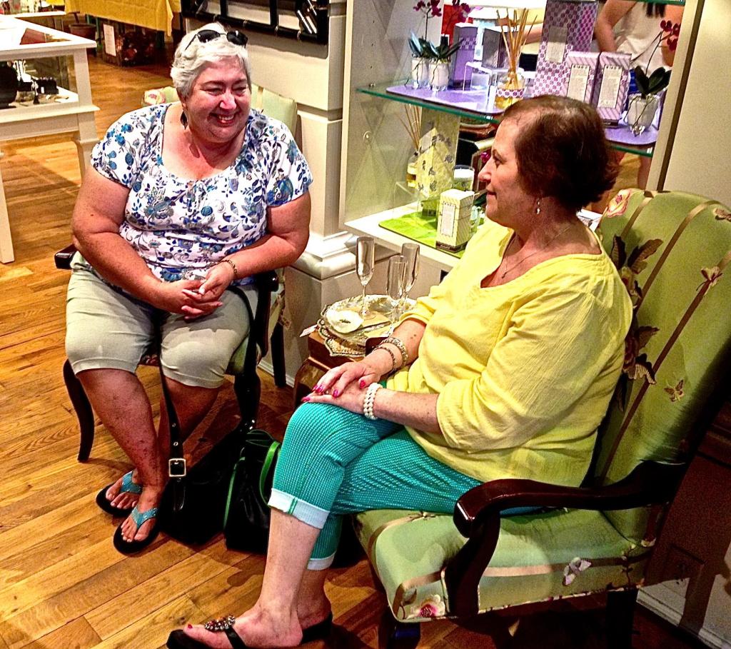 “We’re having a girls’ day out…”